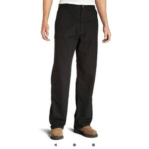 Carhartt FR Mens Washed Duck Work Dungaree Jeans 32X36 Black Flame Resistant NEW